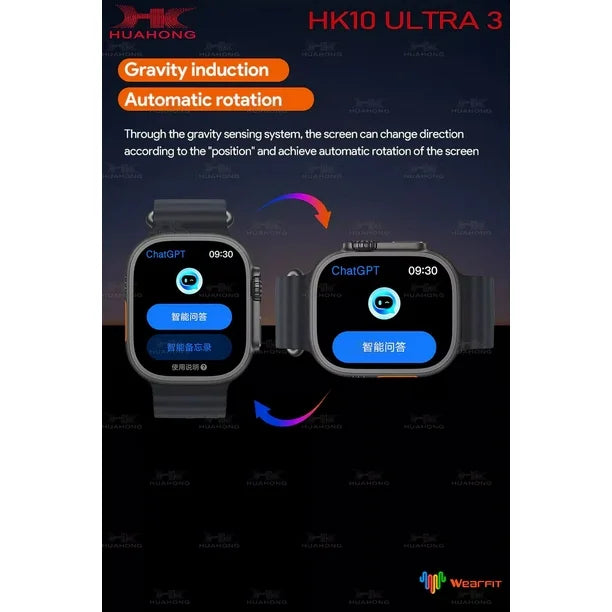 SMARTWATCH HK10 ULTRA 3 MAX